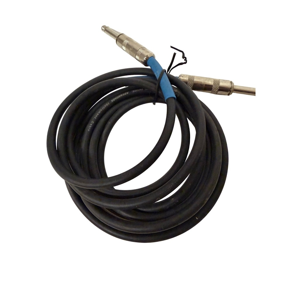 Live Wire Advantage 15 Foot Instrument Cable‎ TS to TS Black
